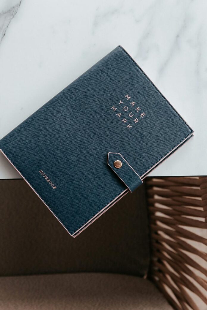 Notebook used to write rules for a no-spend challenge